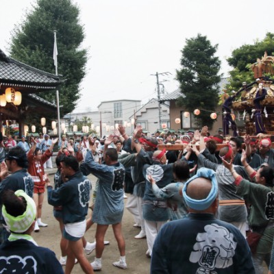 杉田八幡宮例大祭でのようす